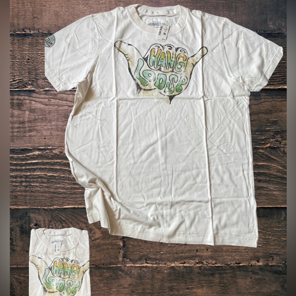 Men’s Aeropostal “Hang Loose” Graphic Tee | Size XL | BRAND NEW
